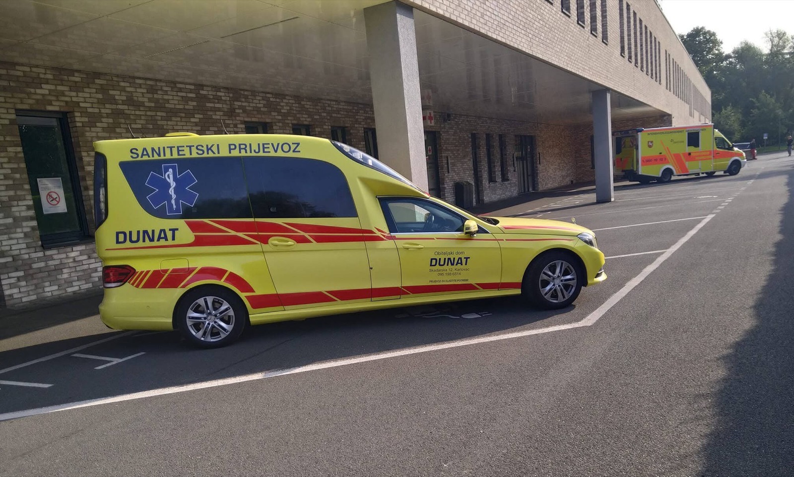 Vozilo sanitetskog prijevoza Patačić-Dunat